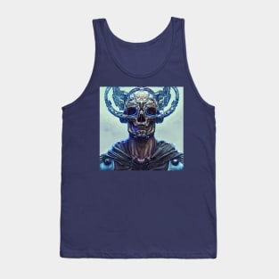 Cyberpunk skull Tank Top